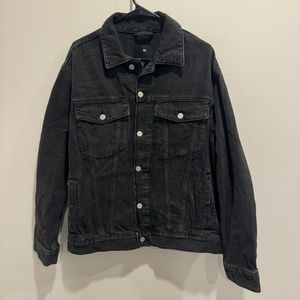 H&M Black Denim Jacket